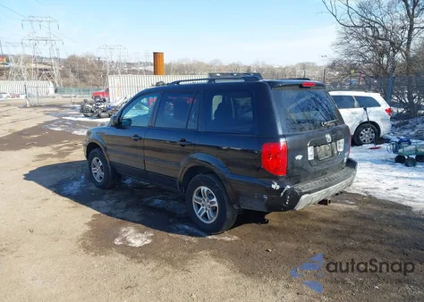 2005 Honda Pilot Ex-L z USA, uszkodzony, nr VIN 5FNYF18595B057264